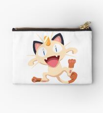 Meowth Pokemon Simple No Borders Studio Pouch