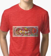 Zentangle Graphism Tri-blend T-Shirt