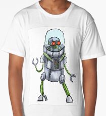 Retro robot Long T-Shirt