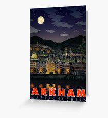 Greetings From Arkham, Mass Greeting Card