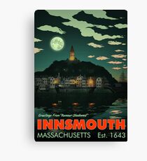 Lienzo Saludos desde Innsmouth, Massachusetts