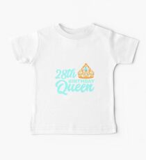 Birthday Queen 28 Baby Tee