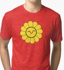 Happy Sunflower Tri-blend T-Shirt