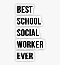 Love Social Worker - Social Work Gift Sticker