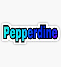Pepperdine Sticker