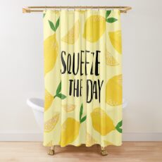 Squeeze the Day Shower Curtain