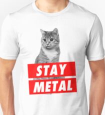 BLEIB METALL Slim Fit T-Shirt