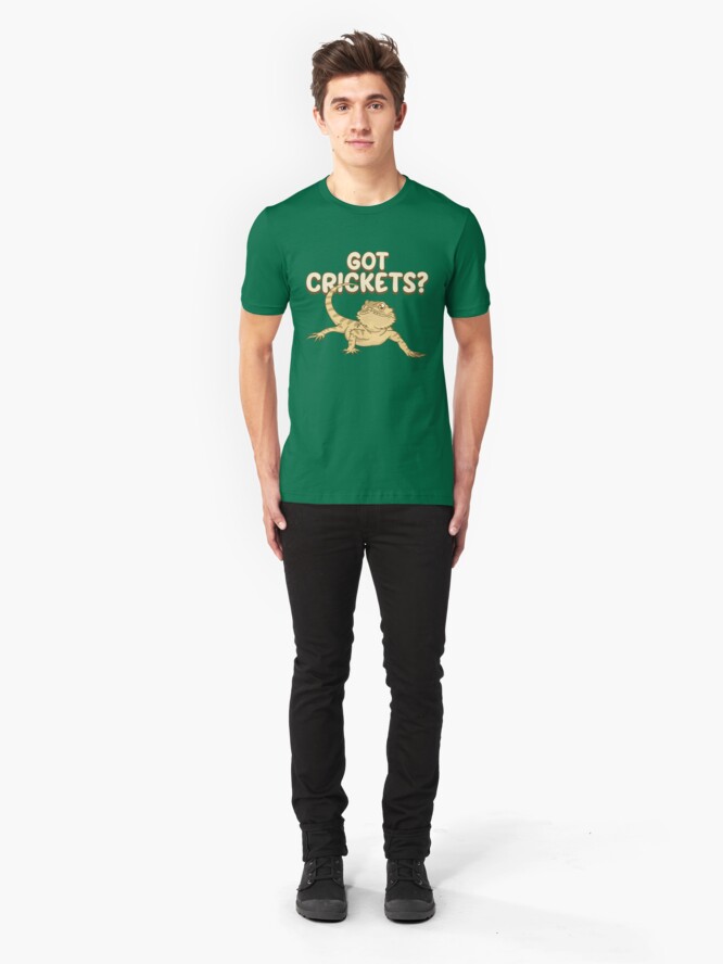 Alternative Ansicht von Got Crickets - Funny Reptile Gift Slim Fit T-Shirt