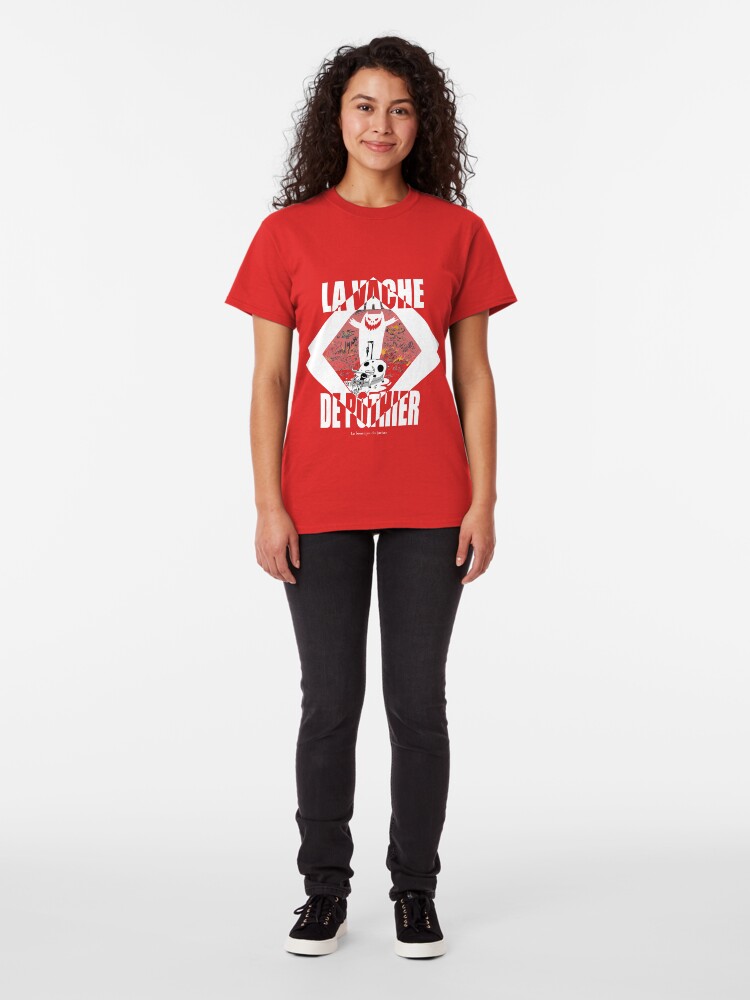 T-shirt classique ''La vache de Pothier' : autre vue