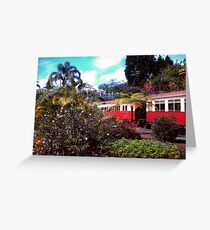 Colourful Kuranda Station Greeting Card