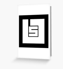 SadTech Logo (Light) - Continuum Greeting Card