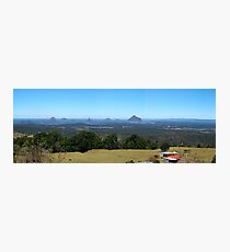 Glasshouse Mountains Photographic Print