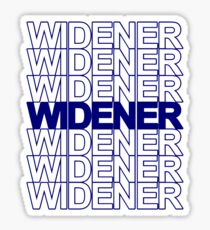 Widener University Sticker