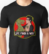 Das Leben findet einen Weg Slim Fit T-Shirt
