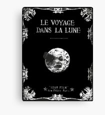 A Trip to the Moon (Le Voyage dans la Lune) — Tribute Canvas Print