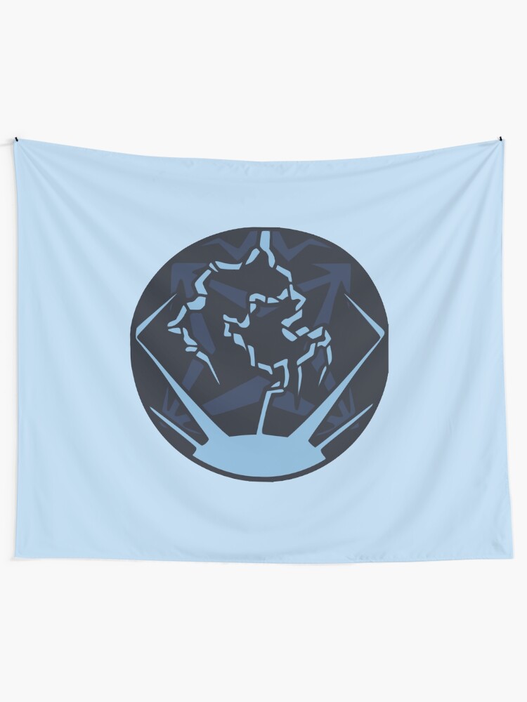 Alternate view of Khialest - God of Storms and Chaos Tapestry