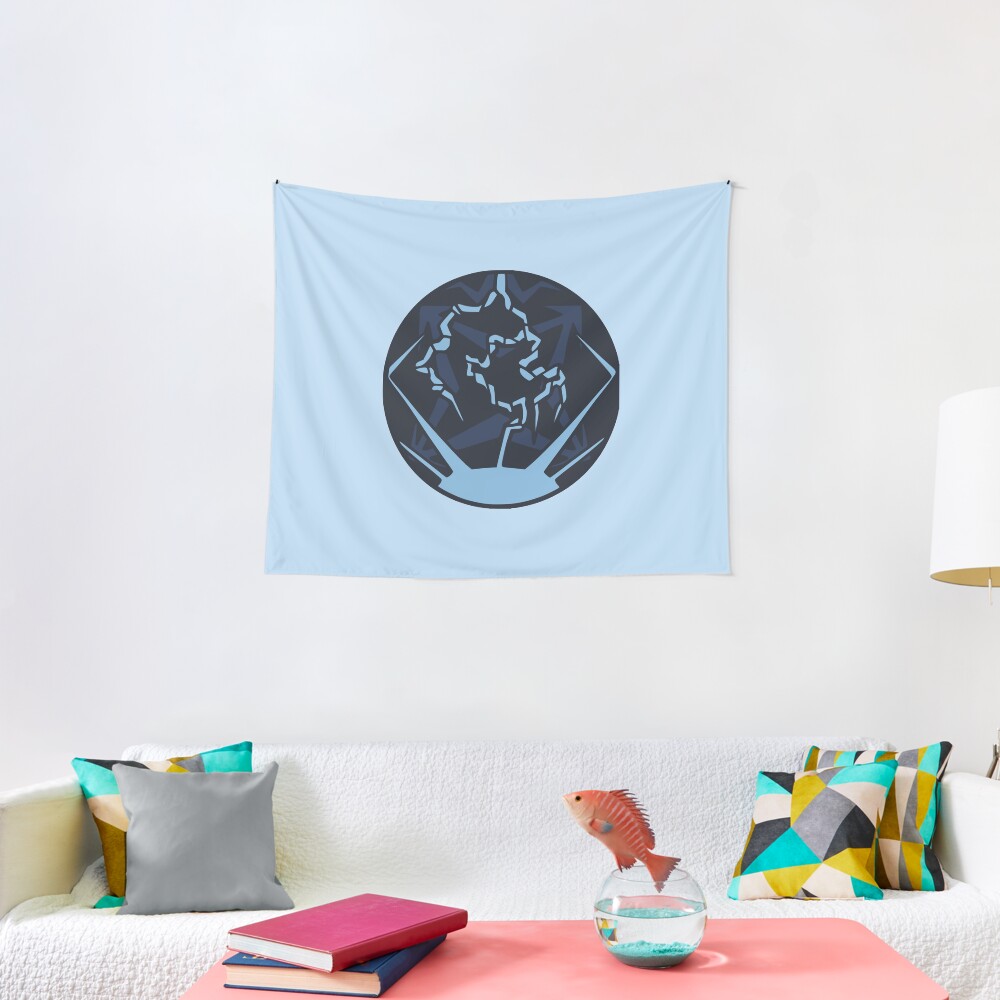Khialest - God of Storms and Chaos Tapestry