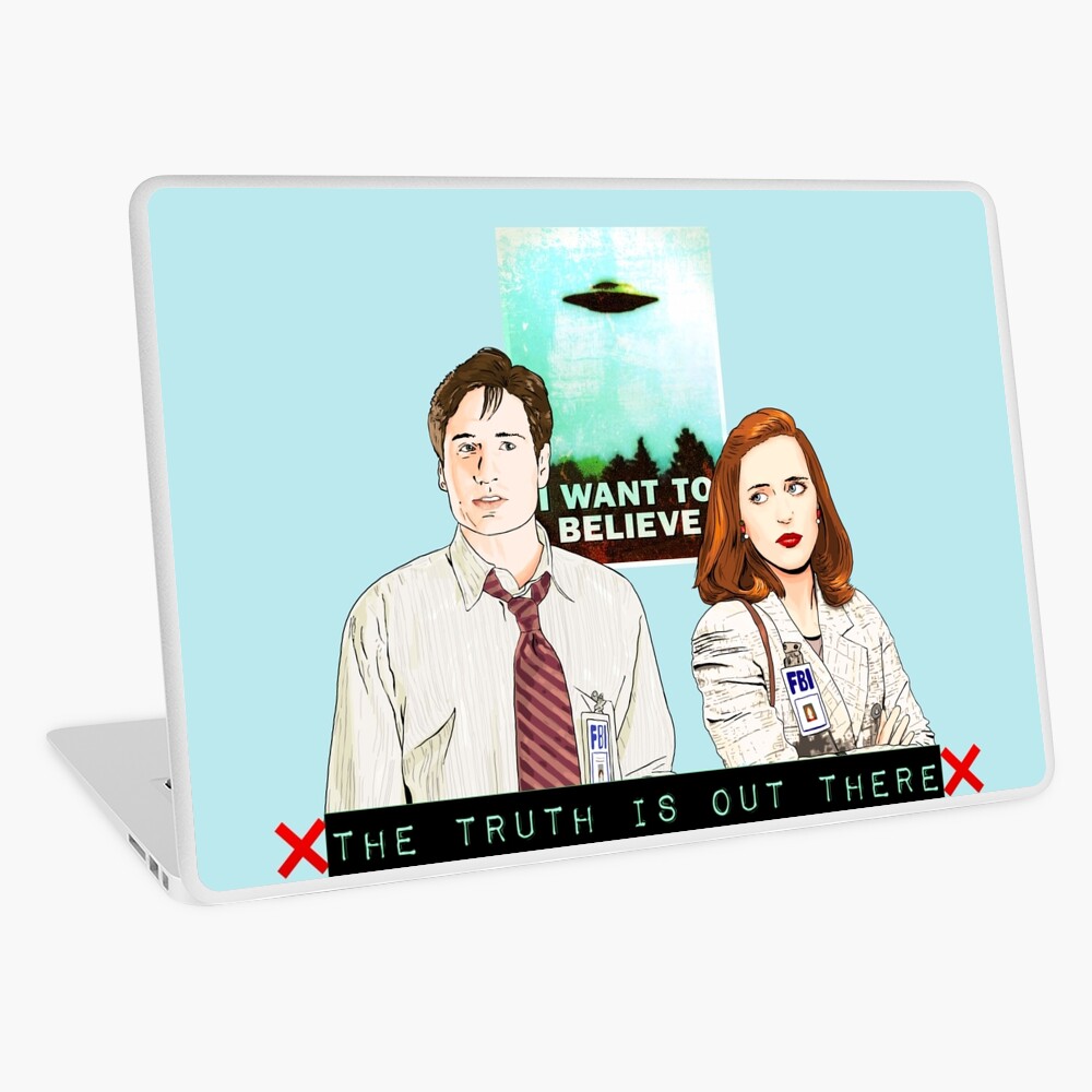 X-Files sticker VINYL DECAL Sci-Fi Fox Mulder Dana Scully Duchovny Anderson