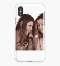 Willow & Tara - Sepia Under Your Spell, Buffy the Vampire Slayer, BtVS, 90s, Joss Whedon, Sunnydale, LGBTQ, Gay Pride, Tara Maclay, Willow Rosenberg iPhone Case
