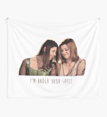 Willow & Tara - I'm Under Your Spell, Buffy the Vampire Slayer, BtVS, 90s, Joss Whedon, Sunnydale, LGBTQ, Gay Pride, Tara Maclay, Willow Rosenberg, Once More With Feeling Wall Tapestry