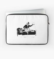 Buffy Hush The Gentlemen Drawing - Buffy the Vampire Slayer, BtVS, 90s, Joss Whedon, Giles, The Gentlemen, Willow, Xander, Anya, Giles Laptop Sleeve