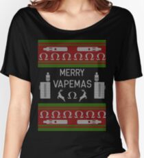 Vape Merry Christmas Vapemas Xmas Vaper Vaping Women's Relaxed Fit T-Shirt