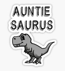 Auntie Saurus Sticker