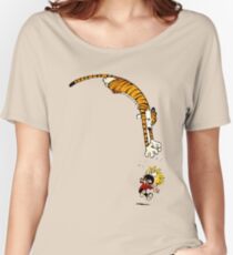 Calvin and Hobbes Women's Relaxed Fit T-Shirt