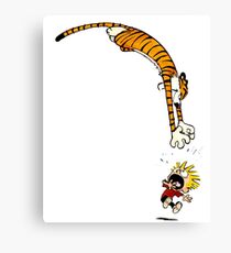 Calvin and Hobbes Canvas Print
