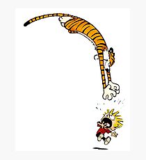 Calvin and Hobbes Photographic Print