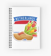 The Netherlands Spiral Notebook