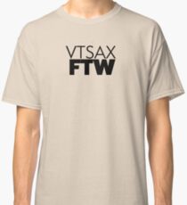 VTSAK FTW! Vanguard Total Stock Market Index Fund: Enough said! Classic T-Shirt