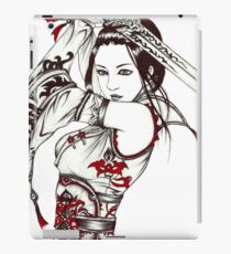Geisha with Sword iPad Case/Skin