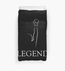 boxing legend black t-shirt,T-SHIRT boxing HOMME Duvet Cover