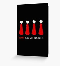 The Handmaid's Tale Greeting Card