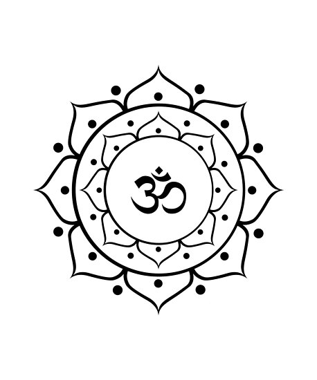 om zen buddha symbol