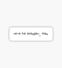 peter parker tiny voice Sticker