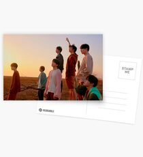BTS FAKE LIEBE Postkarten