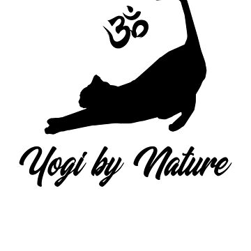 Funny Yoga Cat NAMASTE Yogi Gift Yoga Teacher Long Sleeve T Shirt