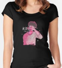 Camiseta entallada de cuello ancho Kidd Keo