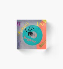 life Acrylic Block