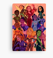 Like a Girl Canvas Print
