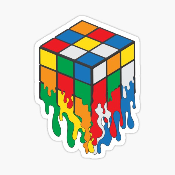 Rubiks Cube Stickers Redbubble 