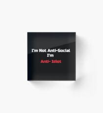 Sherlock Holmes Funny Quote - Sherlock Holmes season 3 Funny Quote - Sherlock Holmes Funny Quote Shirt Acrylic Block