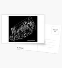 axonometric black 2 Postcards