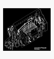 axonometric black 2 Photographic Print