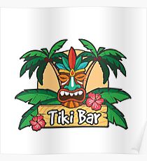 tiki bar Poster