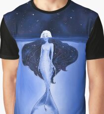 Narina - Deep Water Mermaid Graphic T-Shirt