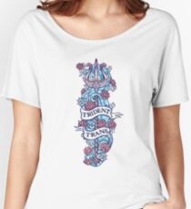 TRIDENT TRANS Women's Relaxed Fit T-Shirt