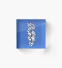 TRIDENT TRANS Acrylic Block